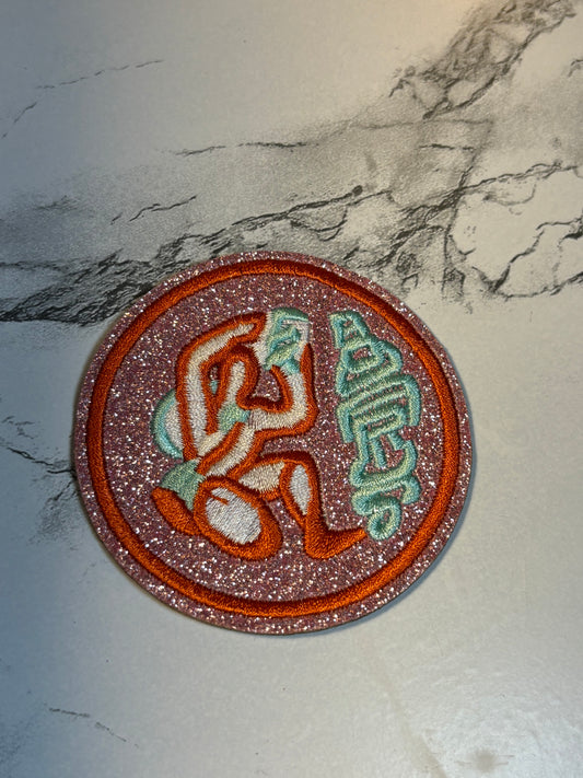 Aquarius Iron On Patch