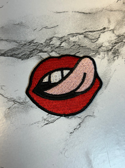 Lips Iron On Patch