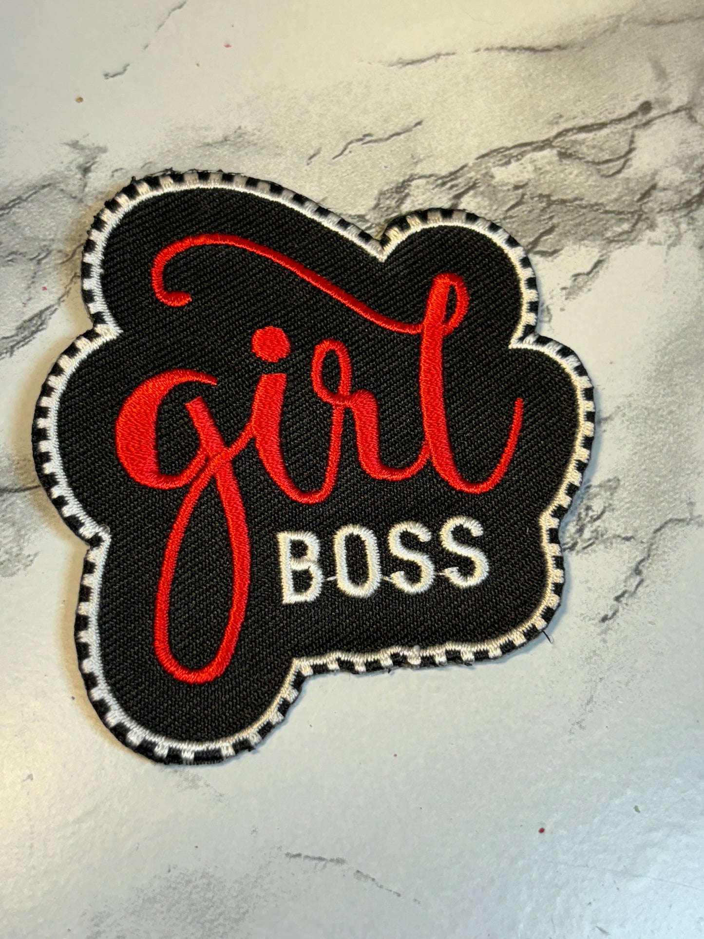 “GIRL BOSS” Iron On Patch