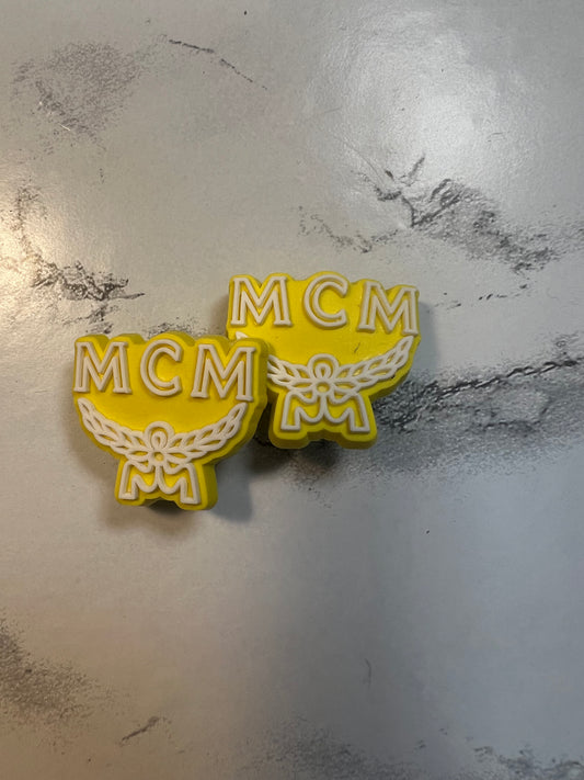 Yellow MCM Charm