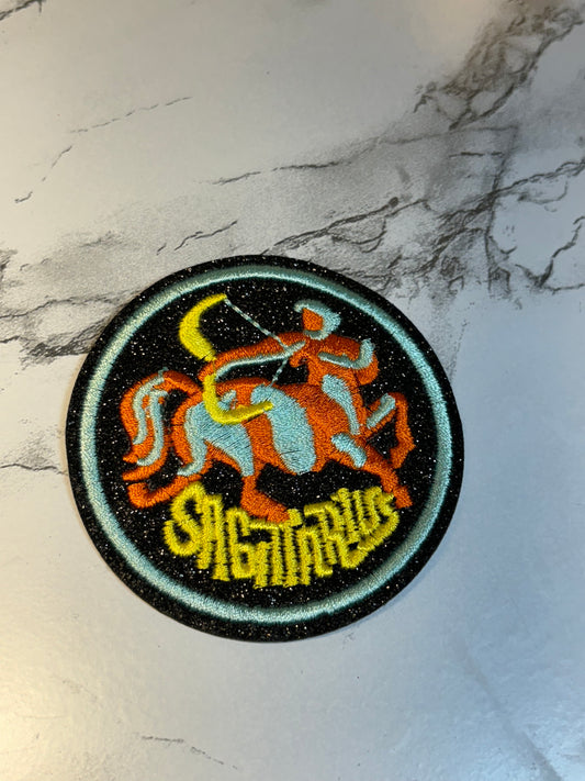 Sagittarius Iron On Patch