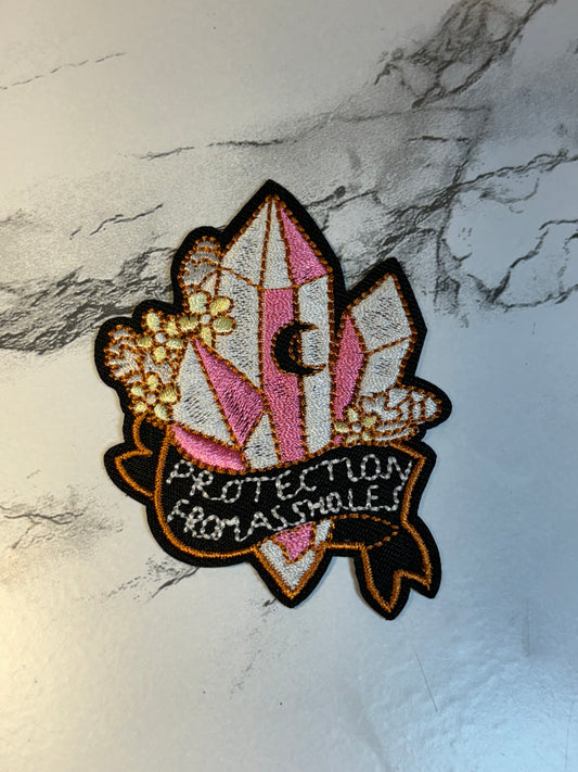 Crystals Iron On Patch